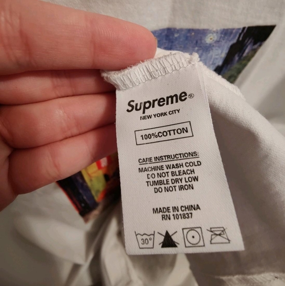 Supreme Vincent van gogh tshirt - Picture 6 of 7